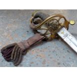 William IV Infantry Officers sword, with dress knot