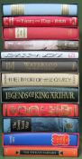 Eleven various Folio Society volumes including Legends of King Arthur, The History of the Church,