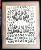 ABERDEEN ART CLASS, FRAMED MASTERS & STUDENTS, 1933-1936, APPROX 37 x 29cm