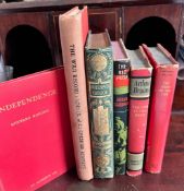 FOUR VOLUMES, MILITARY SUBJECTS PLUS TWO OTHERS