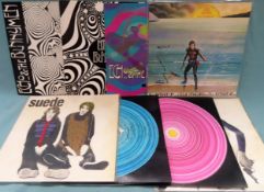 Various 12 inch vinyls including Echo and the Bunnymen etc