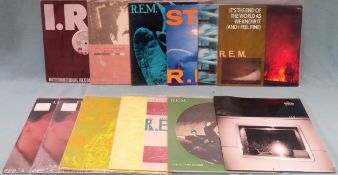 Approximately. 12 REM 12 inch singles including Everybody Hurts, Orange Crush etc