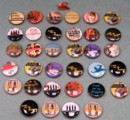 Quantity of various Echo and the Bunnymen badges