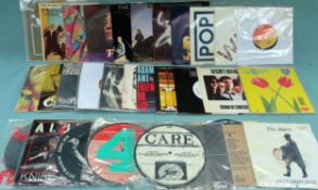 Approximately. 30 7 inch singles including T-Rex, The Skids, Adam and the Ants, The B-52's etc