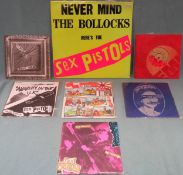 Various Sex Pistols singles including Anarchy in the UK, Pretty Vacant, God Save the Queen (VS181)