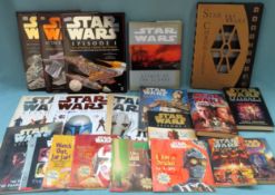 Large quantity of various Star Wars related hardback volumes, children's volumes, etc