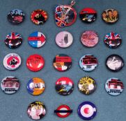 Quantity of various The Jam and Paul Weller related badges