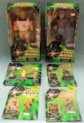 Parcel of various Boxed and Carded Star Wars Power of the Jedi figures etc