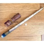 SEVEN DRAW TELESCOPE WITHIN CASE, EXTENDED LENGTH APPROX 60.5cm