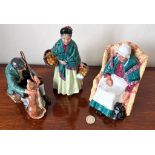 THREE ROYAL DOULTON FIGURES