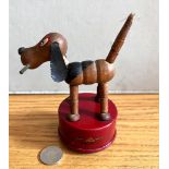 ARTICULATED TRIANG TOY DEPICTING WALT DISNEY'S PLUTO, CIRCA 1930s, APPROX 12cm HIGH