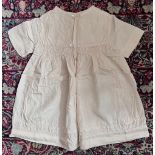 FOUR PIECES OF EMBROIDERED CHILDRENS' CLOTHING, VICTORIAN/EARLY 20th CENTURY DRESSES, NIGHTDRESS,