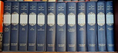 SET OF TWELVE FOLIO SOCIETY VOLUMES, 'A HISTORY OF ENGLAND', ALL IN SLIP CASES