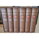 SET OF FIVE FOLIO SOCIETY VOLUMES- WINSTON S CHURCHILL, 'THE SECOND WORLD WAR', IN SLIP CASES