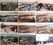 TWENTY-FOUR POSTCARDS, EARLY TO MID 20th CENTURY, MAINLY NEW BRIGHTON, SOME R P