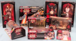 Quantity of various Boxed Stars Wars Episode One figures, vehicles etc