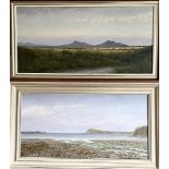 PETER MACE, A PAIR OF OIL ON CANVASES - CARN LLIDI AND PENBERRY