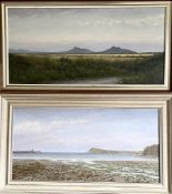 PETER MACE, A PAIR OF OIL ON CANVASES - CARN LLIDI AND PENBERRY