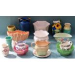 Sundry ceramics including Sylvac, Indian Tree etc