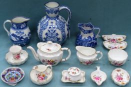 Sundry ceramics including Royal Crown Derby, Wedgwood, Copeland Spode etc