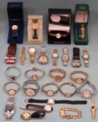 Collection of various wristwatches Inc. Rotary, Citizen, Accurist, Emporio Armani, etc