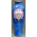 Royal Doulton stoneware glazed vase. App. 30cm H