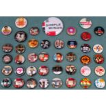 Approximately 40+ Simple Minds badges