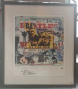The Beatles Anthology 2 limited edition album cover features facsimile Beatles signature, print