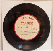 Dick James one side Every Minute Counts demo acetate.