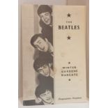 The Beatles Winter Gardens Margate concert programme 8th to 13th July 1963.