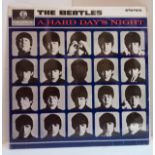 The Beatles A Hard Day's Night PCS 3058 Stereo Black & Yellow Parlophone Label. First pressing