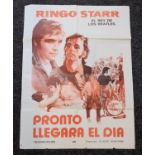 Ringo Starr Pronto Llegara El Dia (That’ll Be The Day) movie poster.