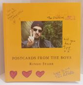 Ringo Starr Postcards From The Boys paperback book signed on inside “Ringo”