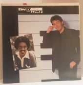A collection of records Including Paul McCartney Ebony & Ivory 12”, Paul McCartney Once Upon A