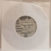 Helen Shapiro acetate 1969 PYE Records Limited with Tour programme and signed autograph page.