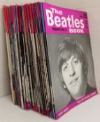 The Beatles Book Monthly original issues No 25 to 77 - missing number 74.