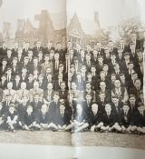 Quarry Bank High School May 1957 school photograph featuring John Lennon condition poor.