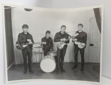 The Beatles a collection of sixteen picture by Albert Marrion from the group's first photo session