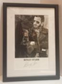 Ringo Starr signed and framed promotional photograph.