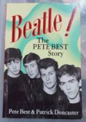 Beatle The Pete Best Story signed by Pete Best, December 8, 1980 The Day John Lennon Died signed