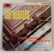 The Beatles Please Please Me PMC 1202 Mono Black & Gold label with Dick James publishing credits