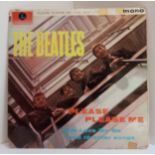 The Beatles Please Please Me PMC 1202 Mono Black & Gold label with Dick James publishing credits