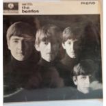 The Beatles With The Beatles PMC 1206 Mono Black & Gold label Danish 1st pressing with 8 gold stars