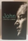John by Cynthia Lennon hardback book limited edition No 33/100 signed by Cynthia Lennon.