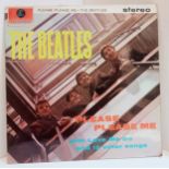The Beatles Please Please Me PCS 3042 Stereo Black & Yellow Parlophone Label. With Ernest J. Day