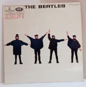 The Beatles HELP! PCS 3071 Stereo Black & Yellow Parlophone Label. First pressing excellent