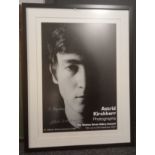 Astrid Kirchherr Mathew Street Gallery Exhibition poster limited edition poster signed by Astrid