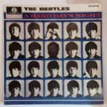 The Beatles A Hard Day’s Night PMC 1230 Mono Black & Yellow Parlophone Label, with “The Parlophone