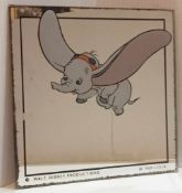 An original Ringo & Robin Walt Disney mirror featuring Dumbo, has a fault down centre of mirror UK