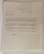 NEMS store staff Memorandum dated 14th January 1965.
